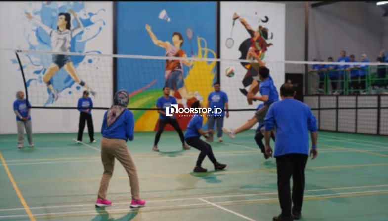 BRILiaN Culture Festival BRI Region 6, Lomba Bola Voli Jadi Ajang Perkuat Kekompakan Pekerja