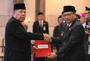 Lantik Fery Afriyanto Sebagai Sekda Babel, Hidayat Arsani: Kita Komit dan Transparan