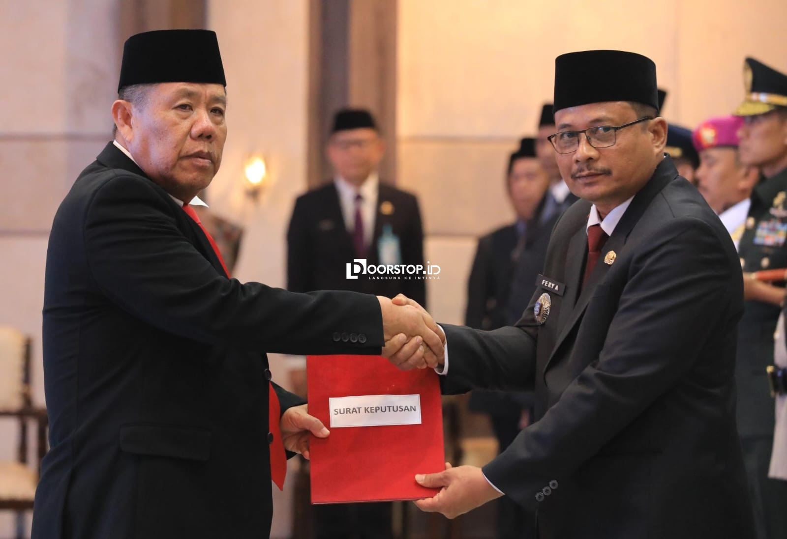 Lantik Fery Afriyanto Sebagai Sekda Babel, Hidayat Arsani: Kita Komit dan Transparan