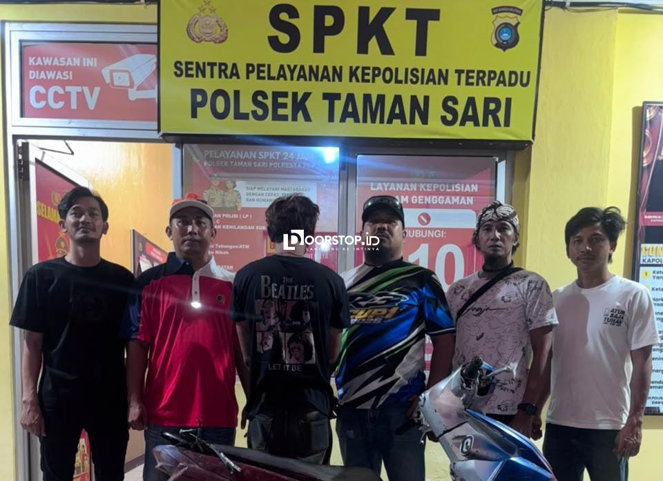 Curi Motor, Pemuda di Pangkalpinang Diringkus Tim URC Polsek Taman Sari