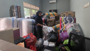 Bantuan Kebakaran Serdang Siap Diberangkatkan, PWI Babel Beli Perlengkapan Bayi hingga Selimut
