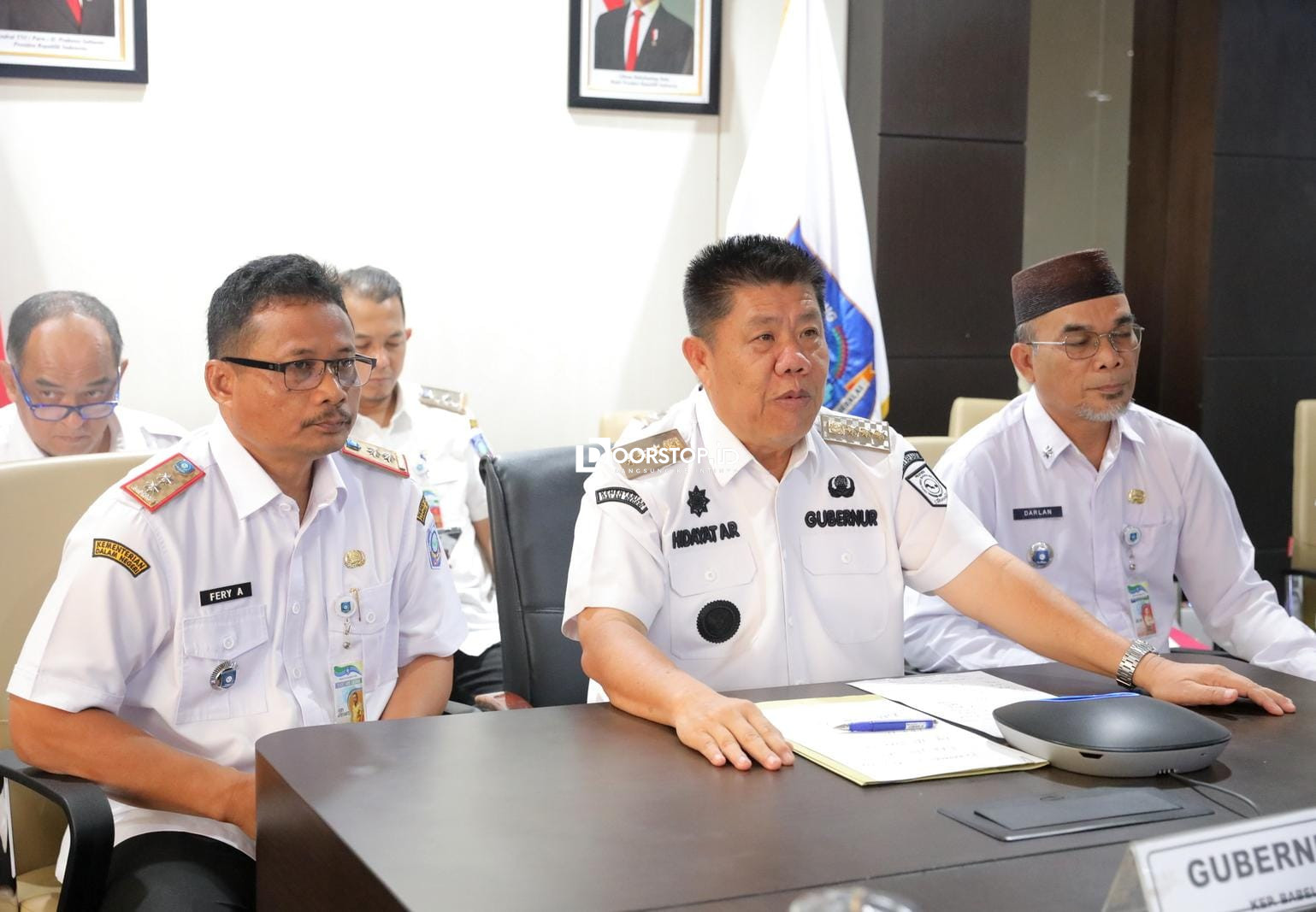 Gubernur Hidayat Arsani Tekankan Pemulihan Korban Kebakaran Dusun Serdang Jadi Prioritas, Pembangunan Rumah Menyusul