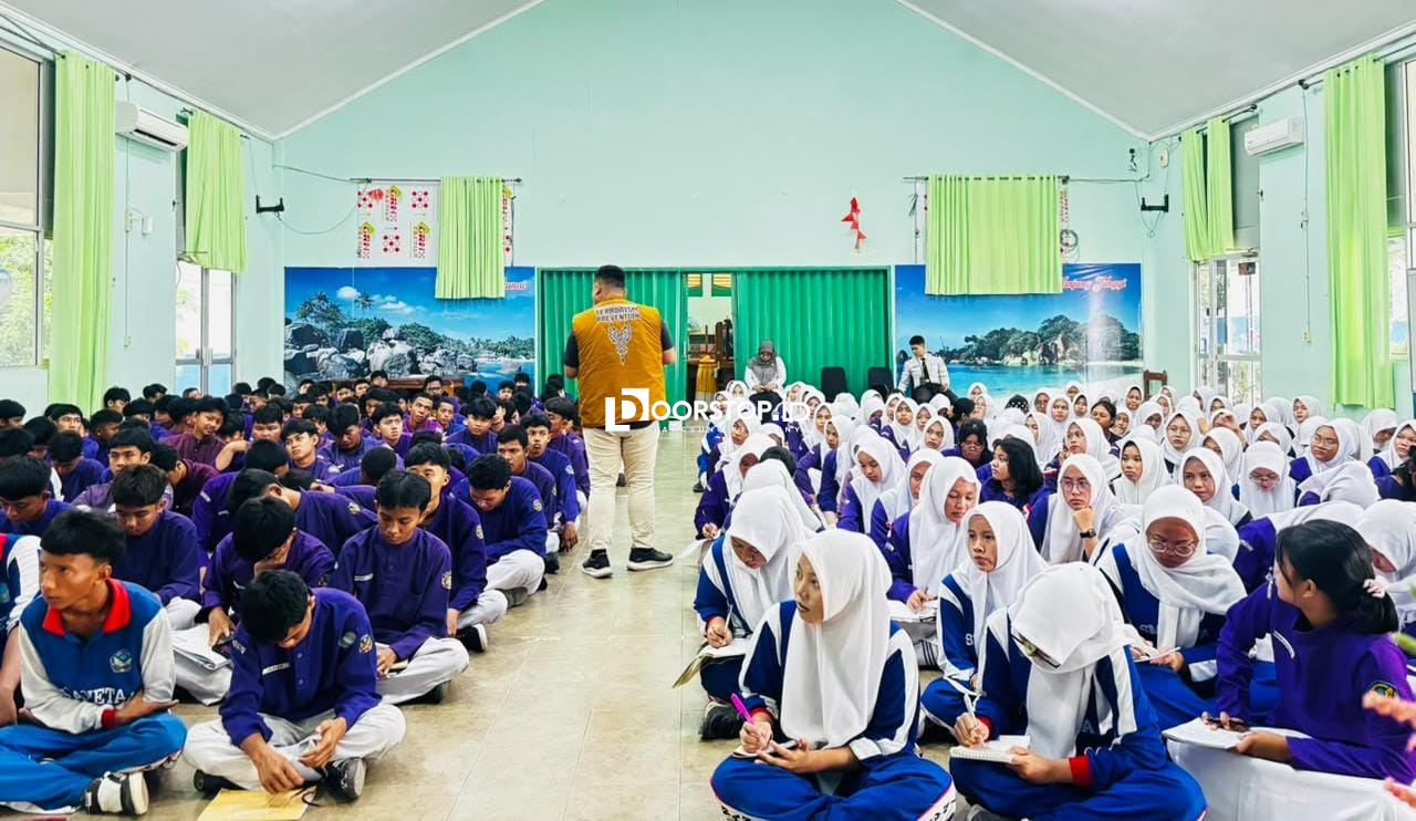 Satgaswil Babel Densus 88 Bentengi Ratusan Siswa SMAN 3 Pangkalpinang dari Bahaya Radikalisme dan Bullying