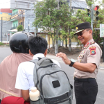 Wakapolda Babel Turun ke Jalan Atur Lalin di Simpang Rahat Belitung