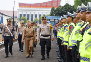 Polda Babel Gelar Apel Pasukan, Operasi Patuh Menumbing 2026 Resmi Dimulai