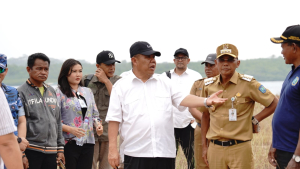 Gubernur Babel Tinjau Potensi Pabrik dan Dermaga di Selat Nasik