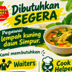 Lempah Kuning Daun Simpur Buka Lowongan Kerja untuk Dua Posisi