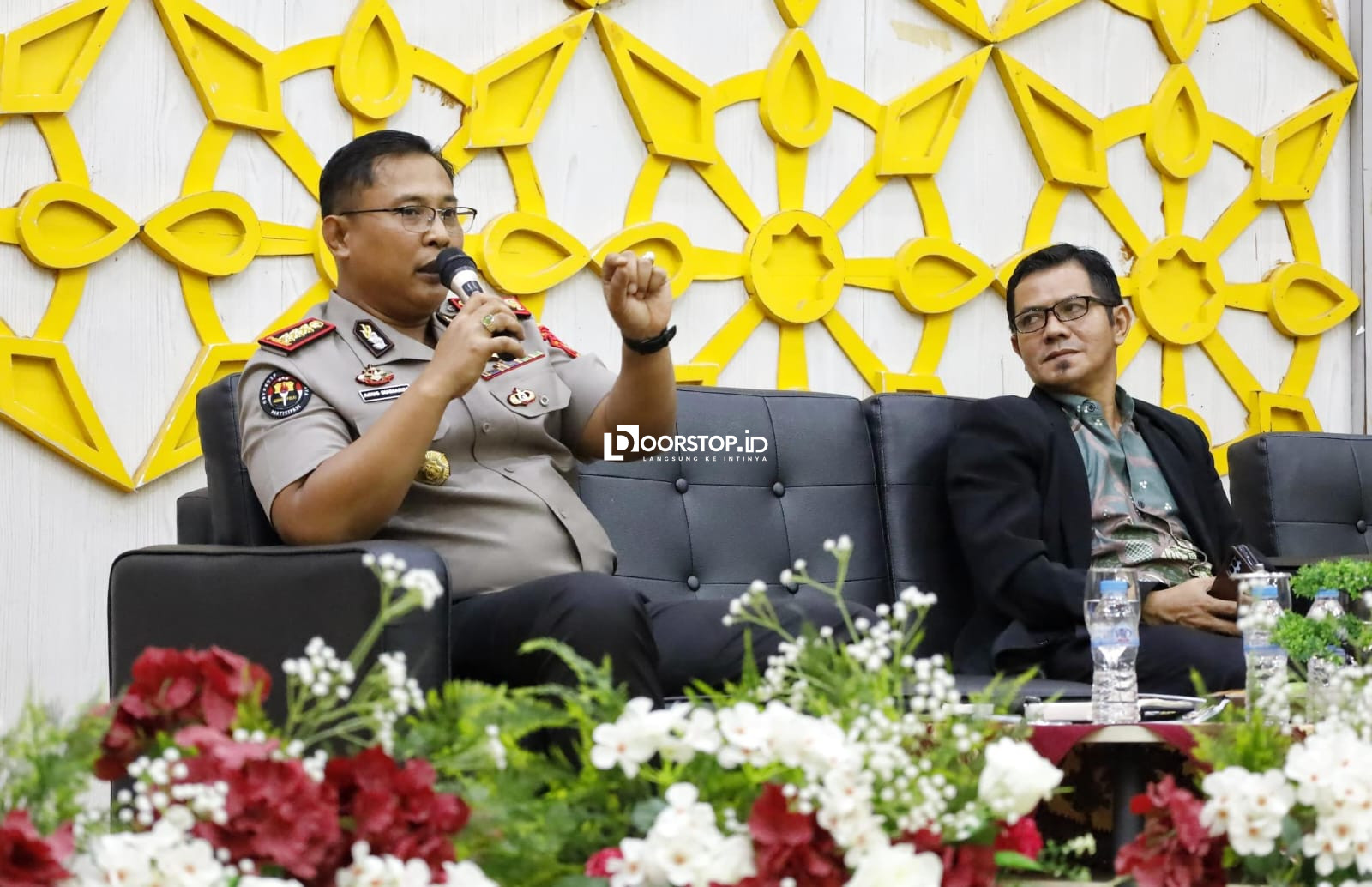 Sosialisasi di IAIN Babel, Polda Babel Ajak Mahasiswa Jadi Agen Anti Judi dan Penipuan Online