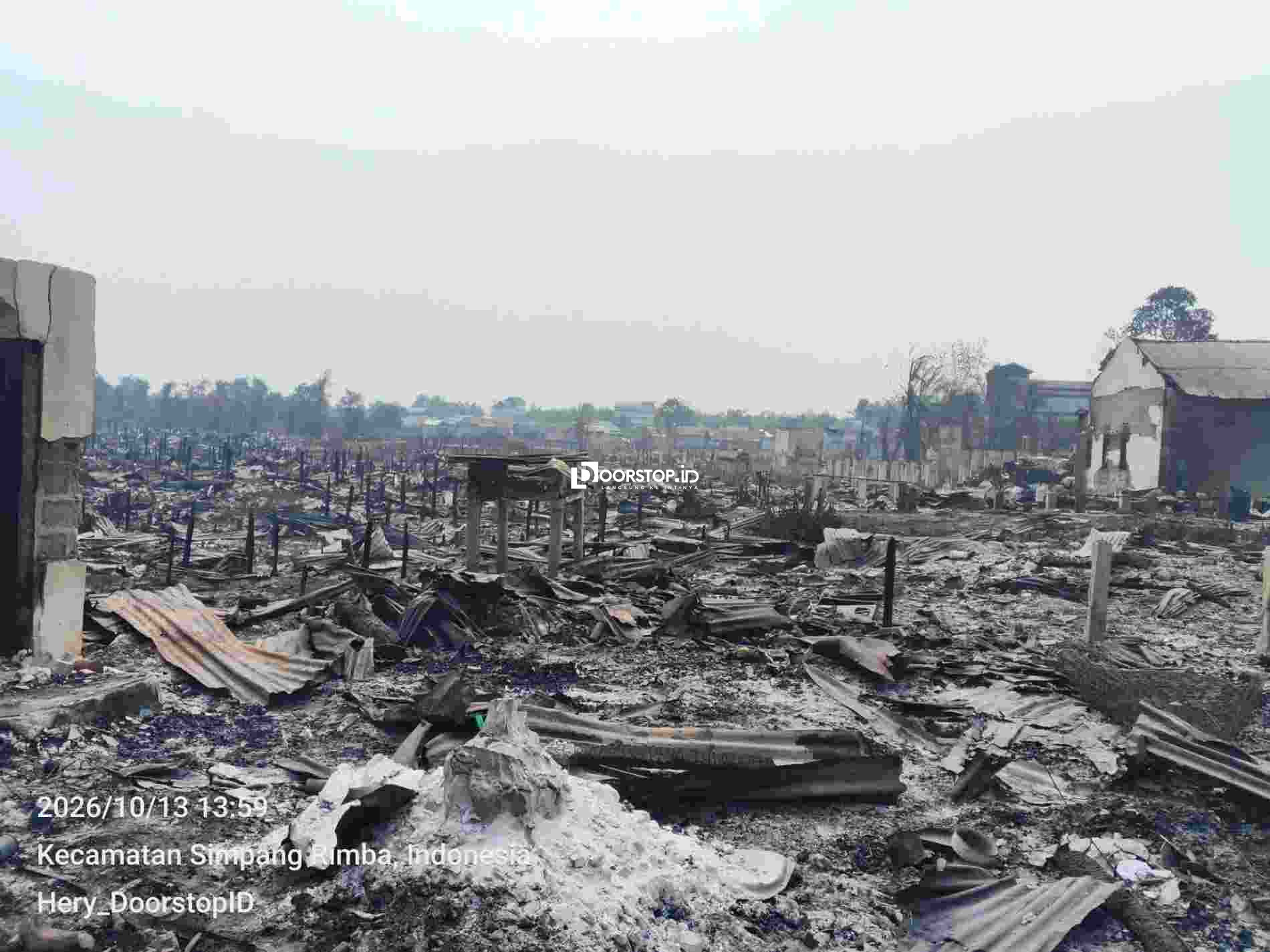 Warga Serdang Siap Gotong Royong Rekontruksi Rumah, Hanya Minta Suplai Material