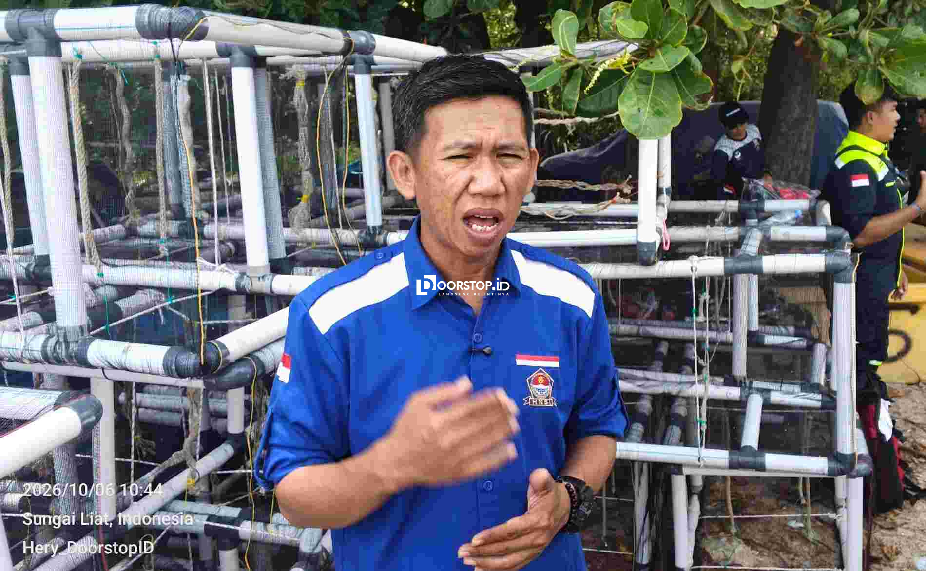Inovasi Sarang Cumi Paralon PT Timah dan HNSI Bangka, Solusi Hemat BBM Bagi Nelayan