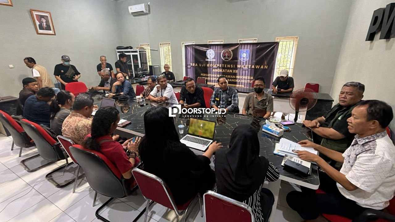 PWI Babel Gelar Pra UKW, Persiapkan Wartawan Hadapi Ujian Sesungguhnya