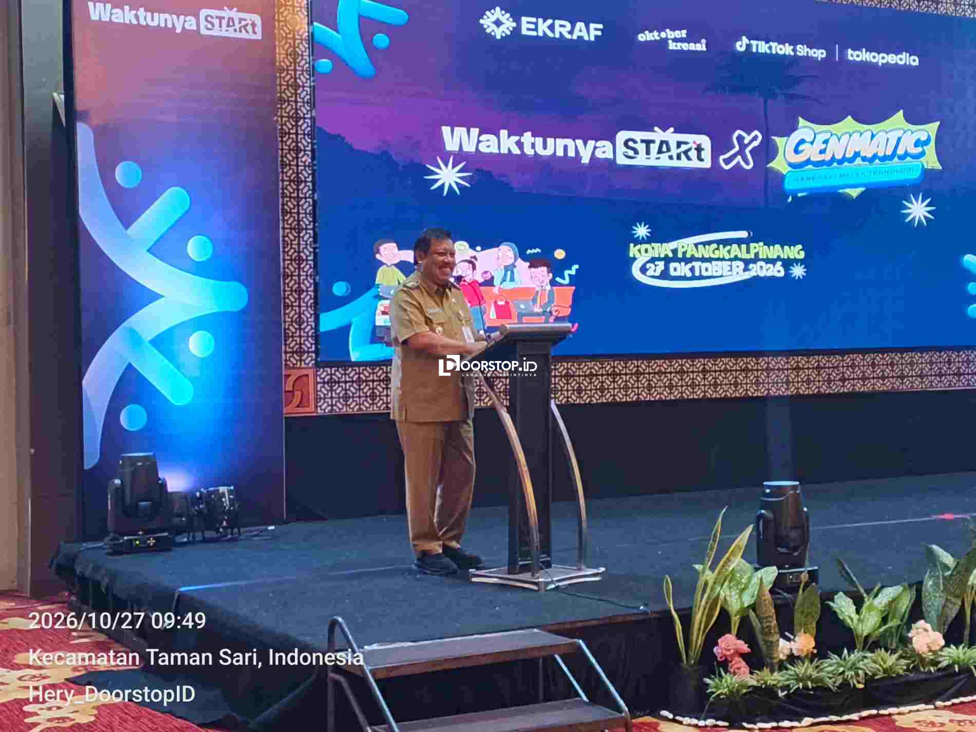 Wali Kota Pangkalpinang Ajak Generasi Muda Jadi ‘Genmatic’ Melalui Kreasi dan Inovasi
